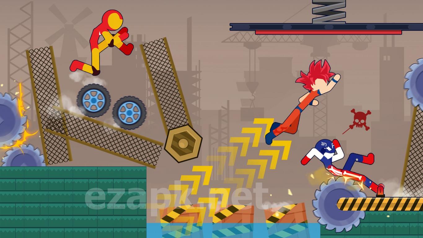 Stick Destruction - Battle of Ragdoll Warriors