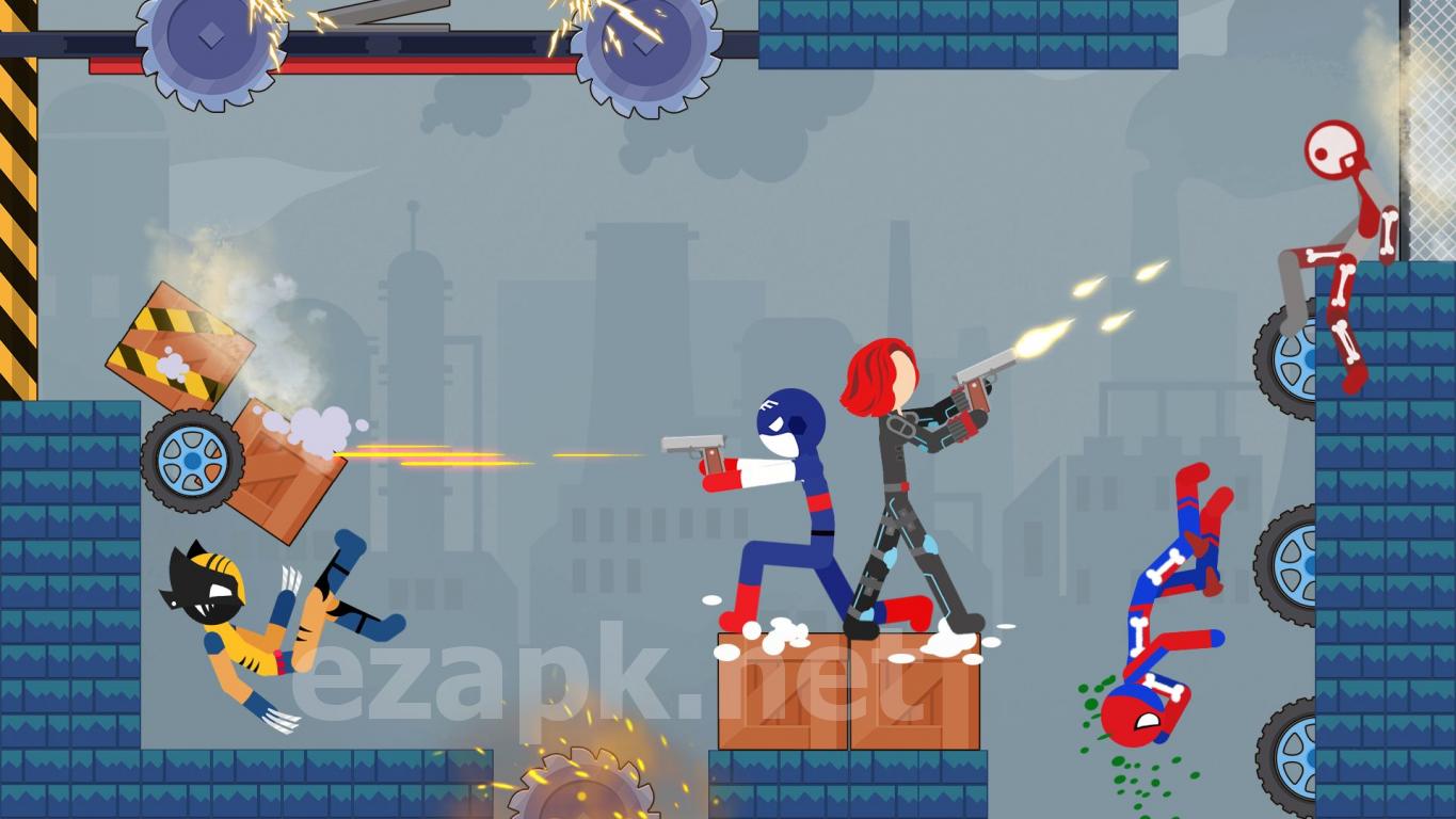 Stick Destruction - Battle of Ragdoll Warriors