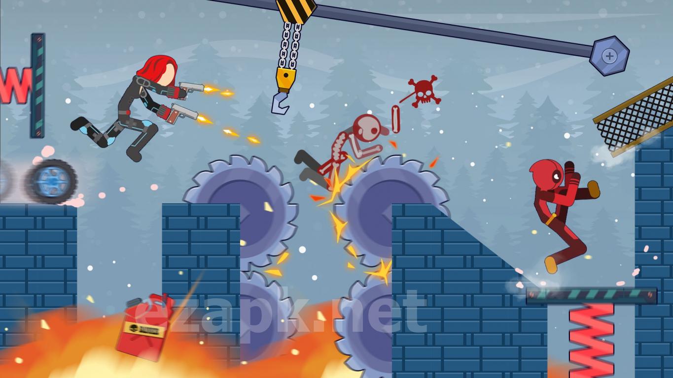 Stick Destruction - Battle of Ragdoll Warriors