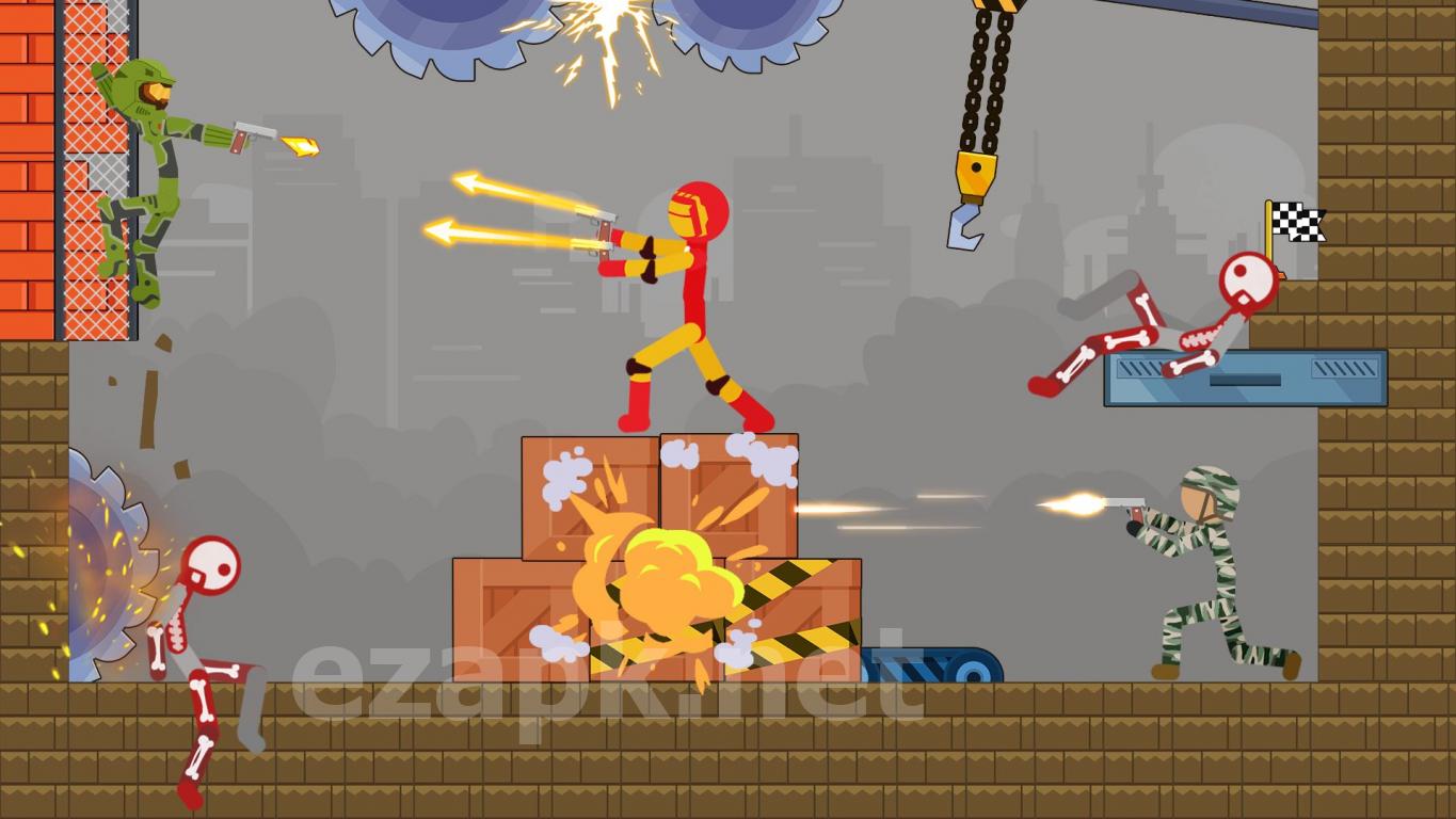 Stick Destruction - Battle of Ragdoll Warriors