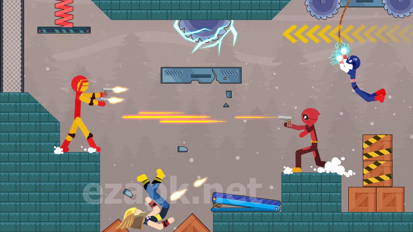 Stick Destruction - Battle of Ragdoll Warriors