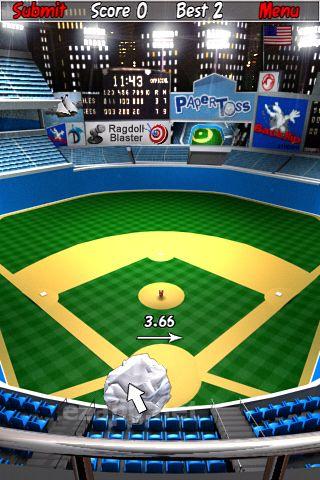 Paper toss: World tour