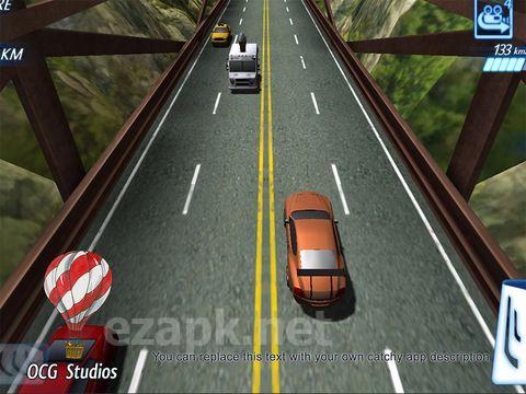 Highway racing: Traffic rush