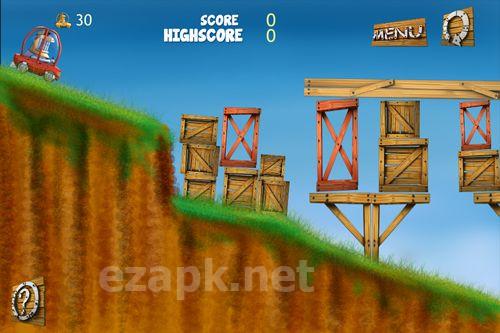 Through the cliff