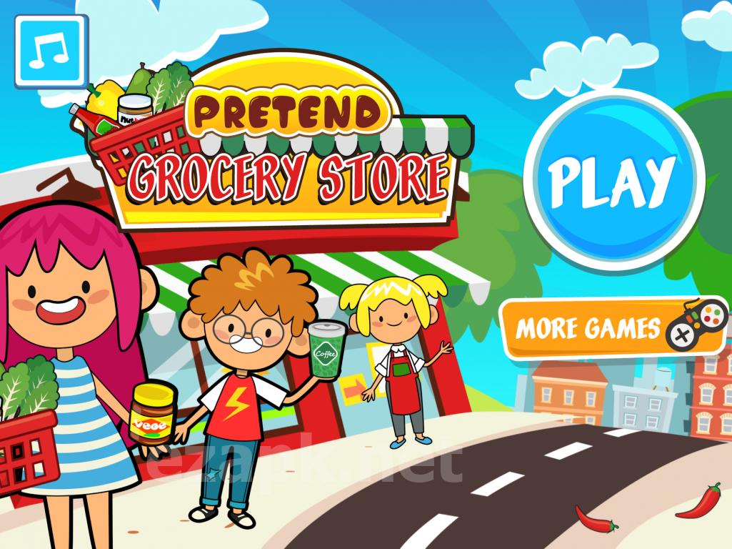 My Pretend Grocery Store - Supermarket Learning
