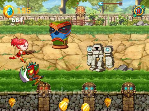 A Clash of Diamond Warrior: Temple Adventure Pro Game