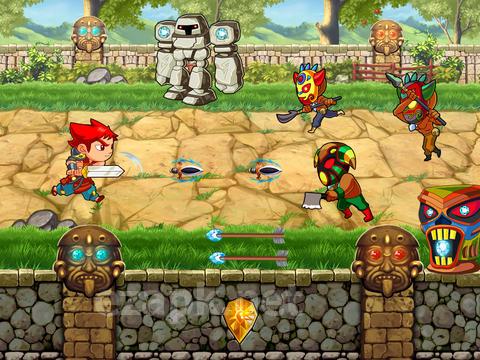 A Clash of Diamond Warrior: Temple Adventure Pro Game