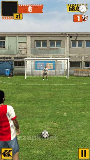 Street soccer flick
