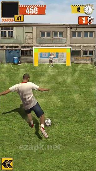 Street soccer flick
