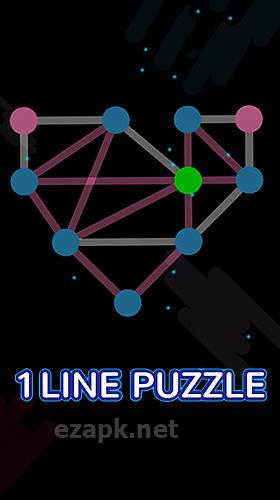 1 Line puzzle: Mania