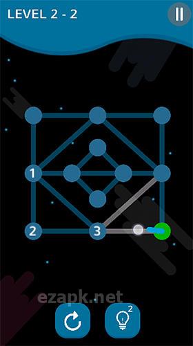 1 Line puzzle: Mania