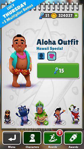 Subway surfers: Hawaii
