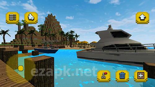 Paradise island craft: Sea fishing and crafting
