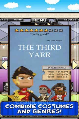 Pixely People Making Movies