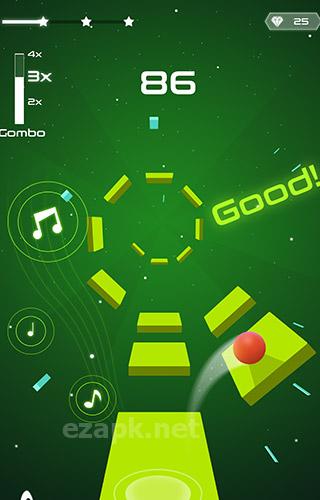 Magic twist: Twister music ball game