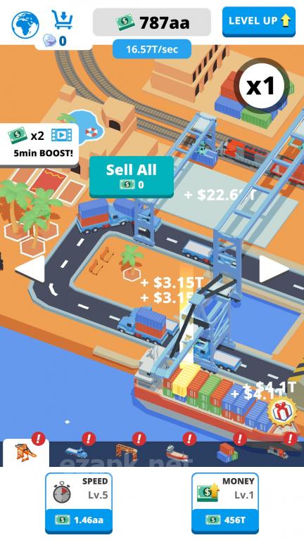 Idle Port Tycoon