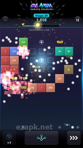 Bricks breaker clash