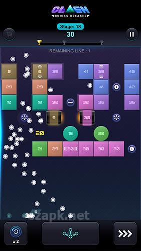 Bricks breaker clash