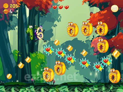 Veggies on the run
