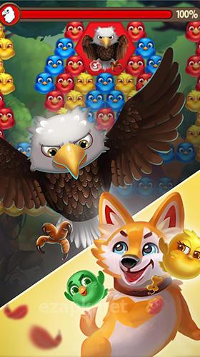 Bubble birds 5: Color birds shooter