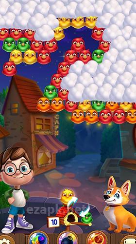 Bubble birds 5: Color birds shooter