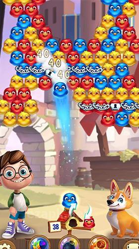 Bubble birds 5: Color birds shooter