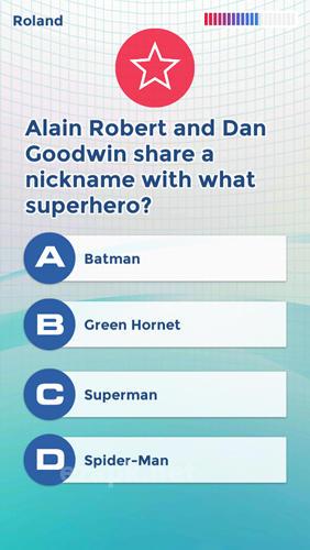 Knowledge trainer: Trivia