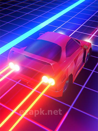 Beat rider: Retrowave race