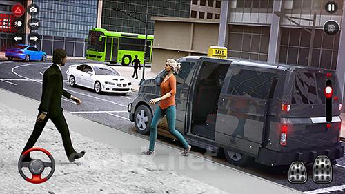 New York taxi driving sim 3D