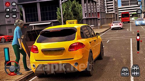 New York taxi driving sim 3D