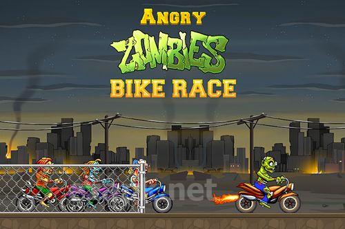 Angry zombies: Bike race