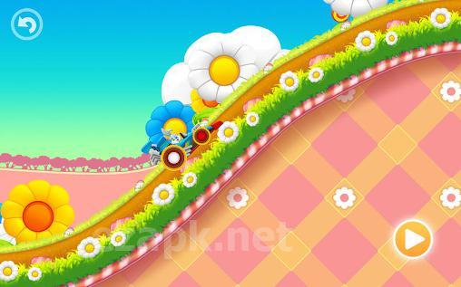 Easter bunny: Fun kid racing