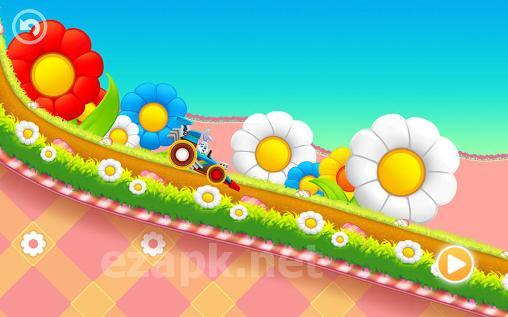 Easter bunny: Fun kid racing