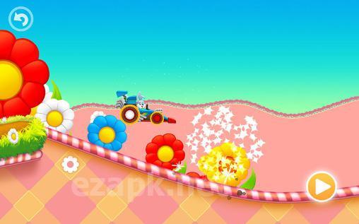 Easter bunny: Fun kid racing
