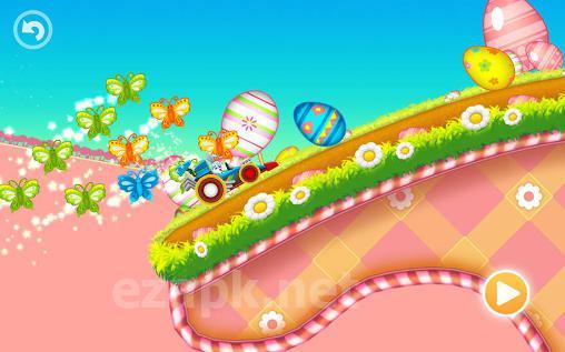 Easter bunny: Fun kid racing