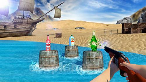 Bottle shooter game 3D