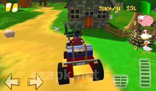 Crazy wolf: Catch animals farm