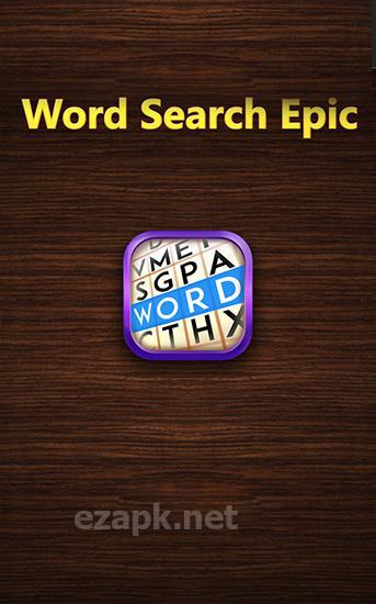 Word search epic