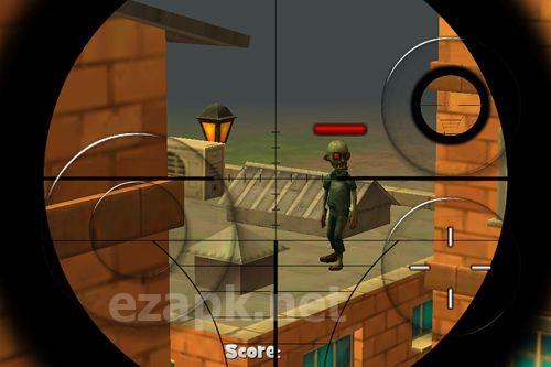 Zombie town: Sniper shooting