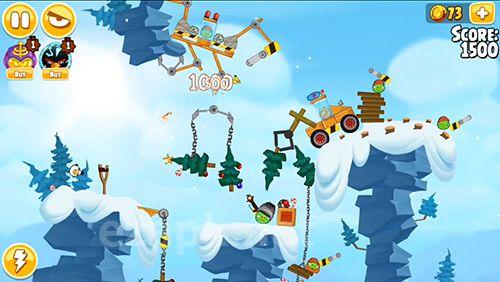 Angry birds. Seasons: Ski or squeal