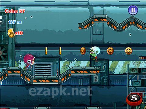 Flying jetpack adventure