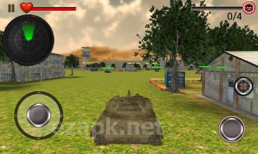World war tank battle 3D