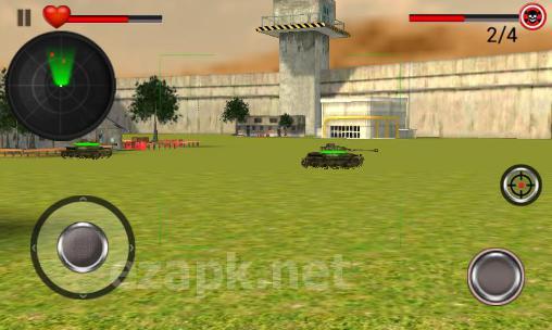 World war tank battle 3D