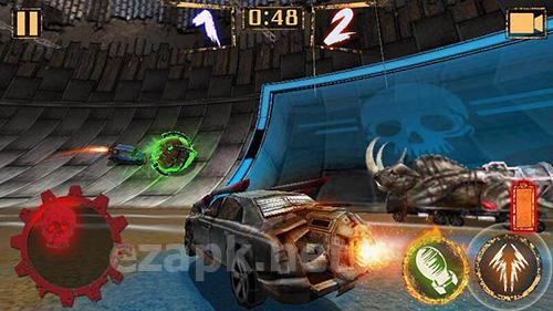 Rocket car ball