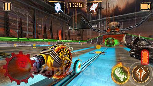Rocket car ball