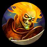 Keepers of cards and magic: RPG battle