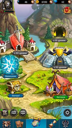 Keepers of cards and magic: RPG battle