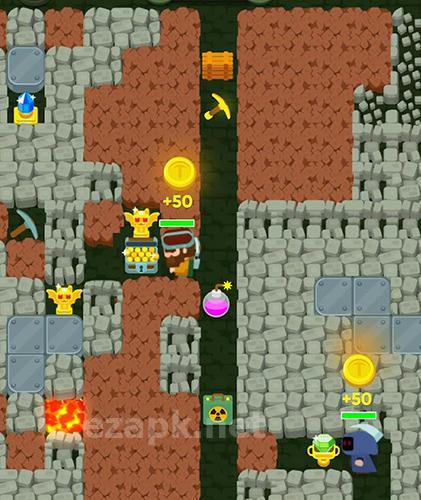 Dig bombers: PvP multiplayer digging fight