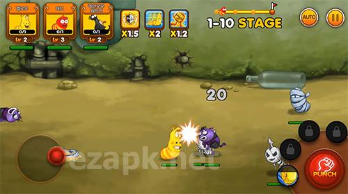 Larva action fighter