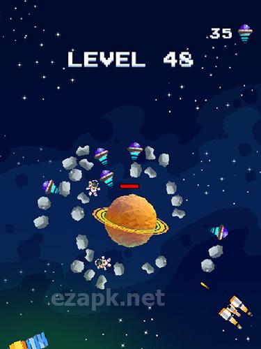 Orbit rush: Pixel space shooter